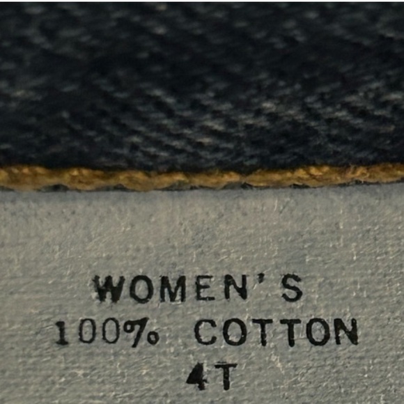 Women's Vintage L.L. Bean‎ 90s High Waist Dark Wash Mom Jeans SIze 4 - Picture 3 of 6